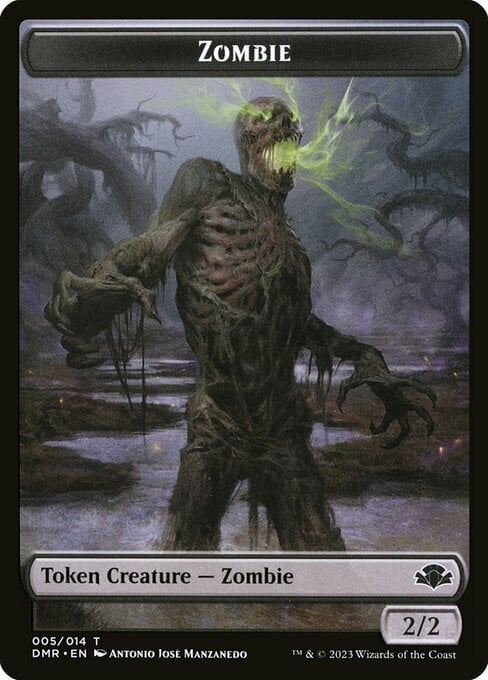Zombie // Squirrel Card Front