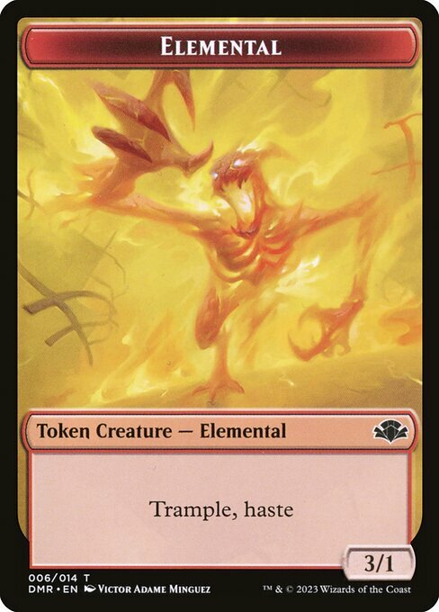 Elemental // Goblin Card Front