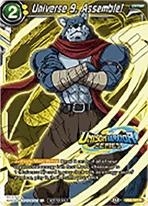 Universe 9, Assemble! Card Front