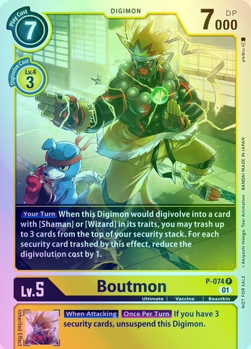 Boutmon Card Front