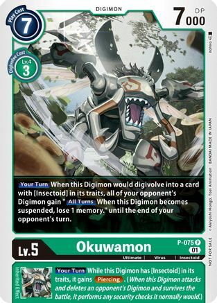 Okuwamon Card Front