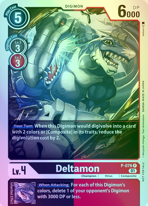 Deltamon Card Front