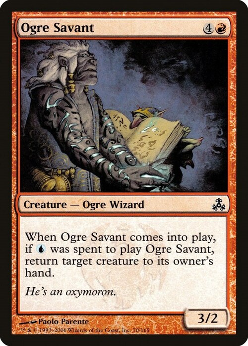 Ogre Savant Card Front