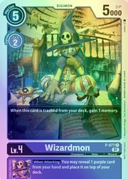 Wizardmon · Holographic P-077h