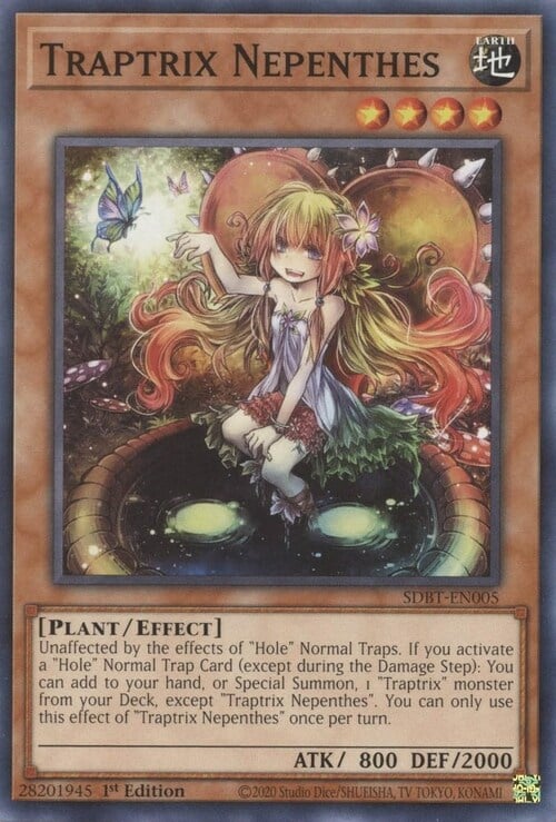 Traptrix Nepenthes Card Front