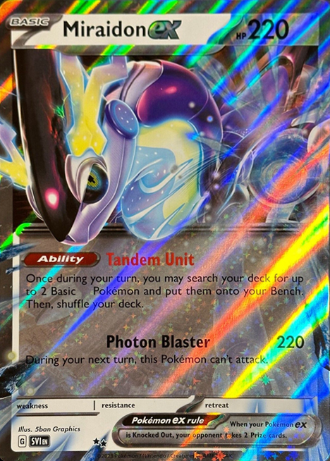 Miraidon ex - Jumbo Cards - Pokemon