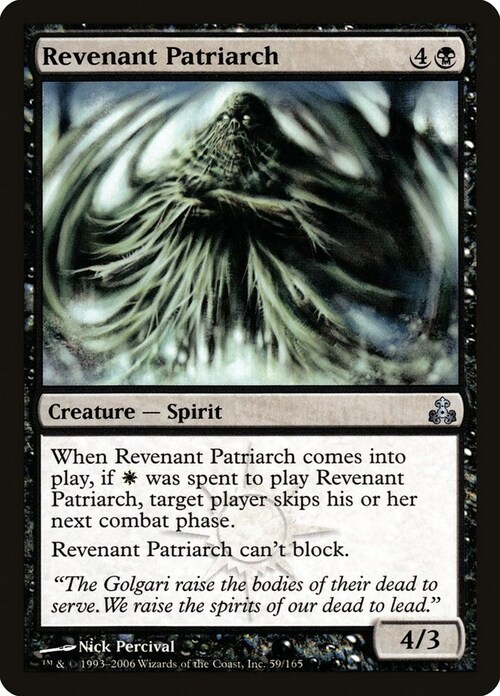 Revenant Patriarch Card Front