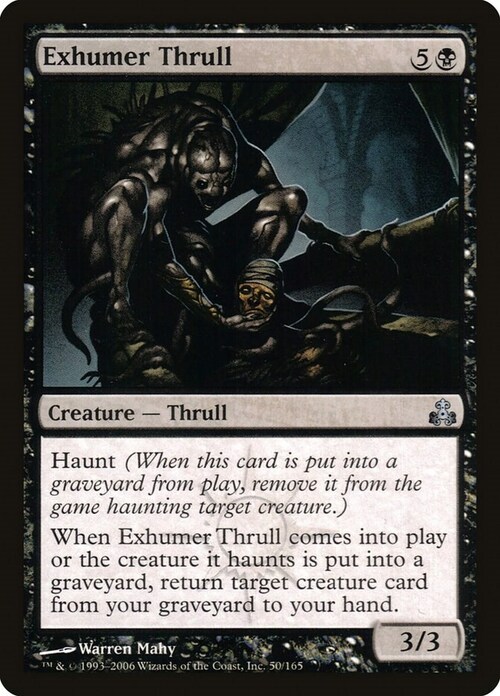 Exhumer Thrull Card Front