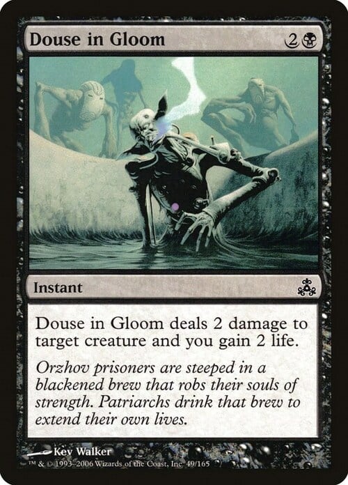 Douse in Gloom Card Front