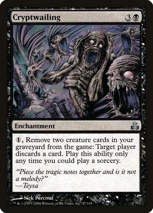 Cryptwailing Card Front