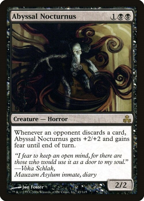 Abyssal Nocturnus Card Front