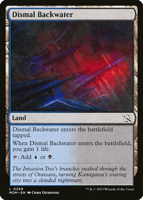 Dismal Backwater Card Front