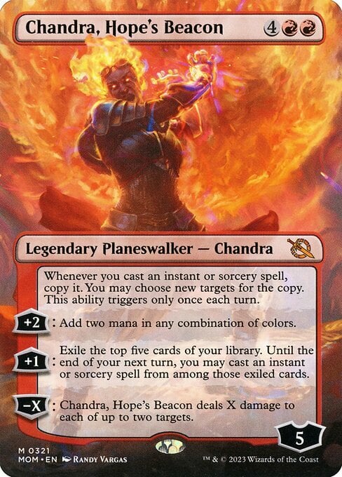 Chandra, Hope's Beacon Card Front