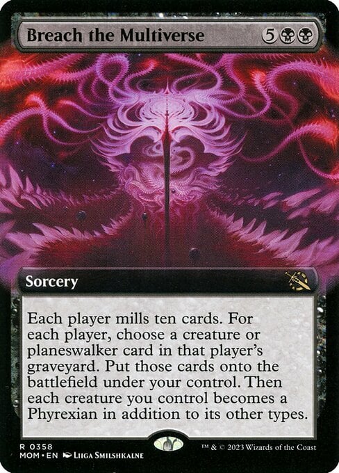 Breach the Multiverse Card Front