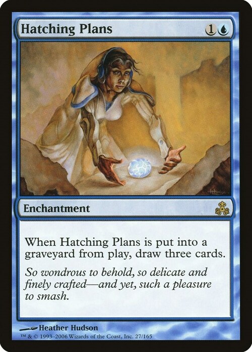 Hatching Plans Card Front
