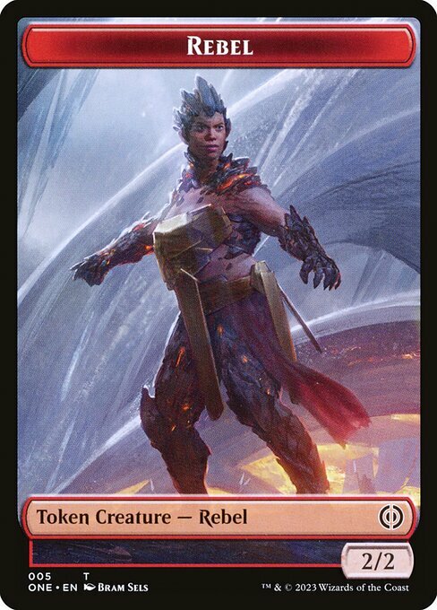 Rebel // Phyrexian Goblin Card Front