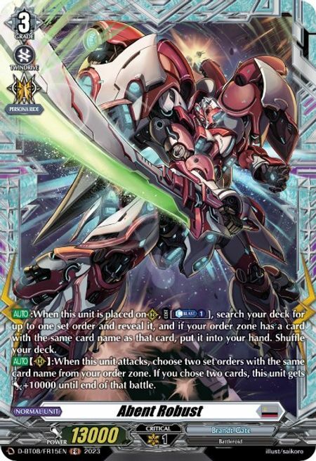 Abent Robust [D Format] Frente