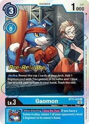 Gaomon · Pre-Release Stamped BT11-020
