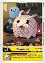 Tokomon · Pre-Release Stamped BT11-003