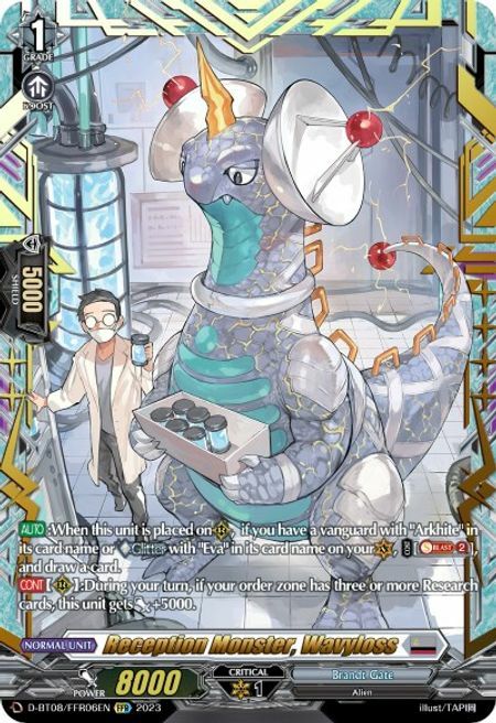 Reception Monster, Wavyloss [D Format] Card Front