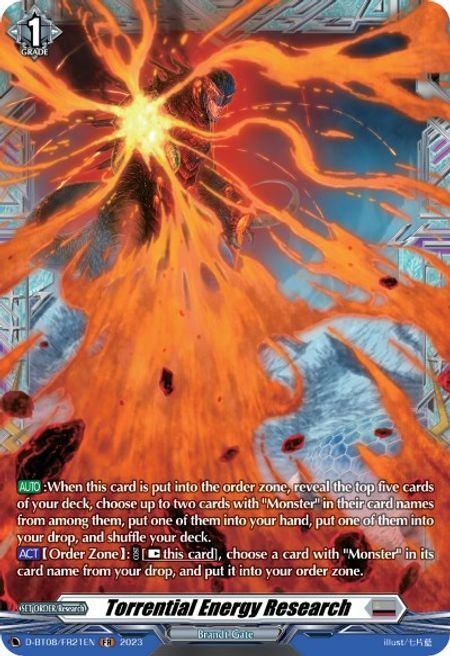 Torrential Energy Research [D Format] Frente