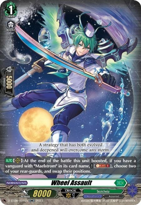 Wheel Assault Card Front
