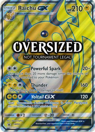 Raichu GX [Powerful Spark | Thunder | Voltail GX] Card Front