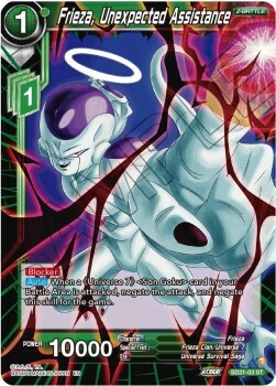 Frieza, Unexpected Assistance Card Front
