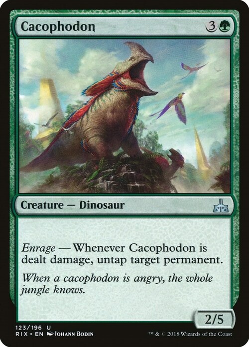 Cacophodon Card Front