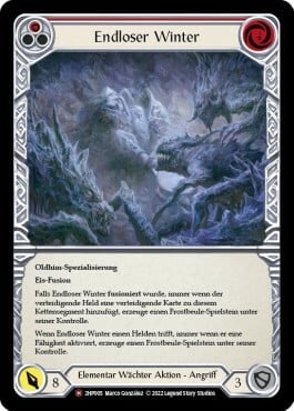 Endless Winter Card Front