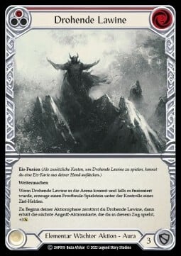 Emerging Avalanche - Red Card Front