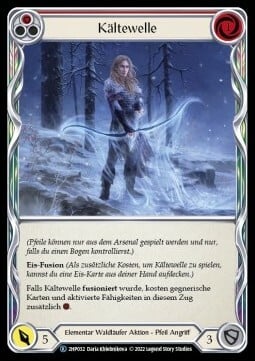 Cold Wave - Red Card Front