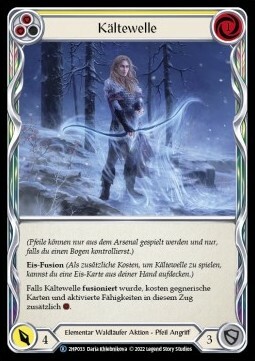 Cold Wave - Yellow Card Front