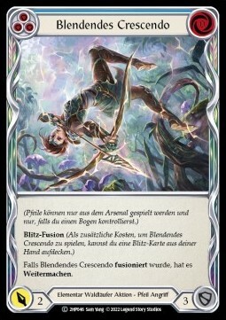 Climax Sfavillante (Blu) Card Front