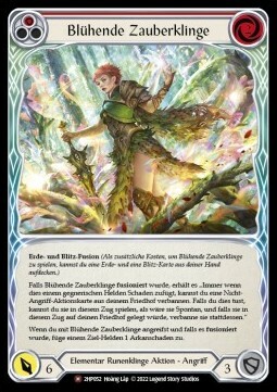 Blossoming Spellblade Card Front