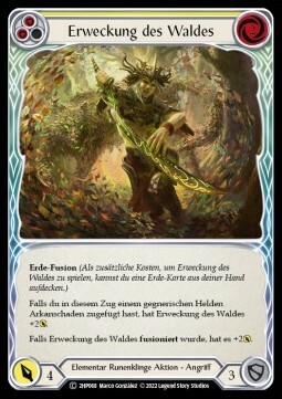 Stir the Wildwood - Yellow Card Front