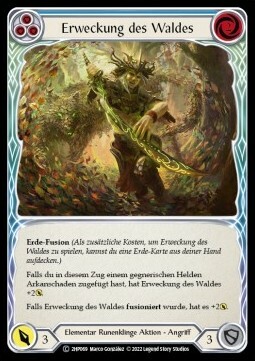 Stir the Wildwood - Blue Card Front