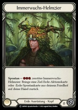 Plume of Evergrowth Card Front