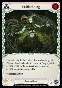 Weave Earth - Red Card Front