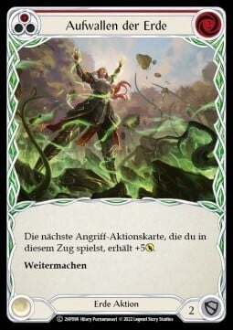 Earthlore Surge - Red Card Front