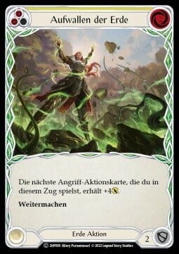 Earthlore Surge - Yellow Card Front