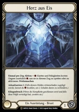 Heart of Ice Card Front