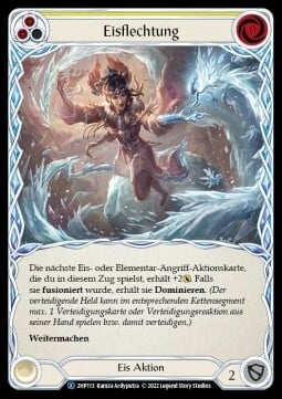 Weave Ice (Yellow) Card Front