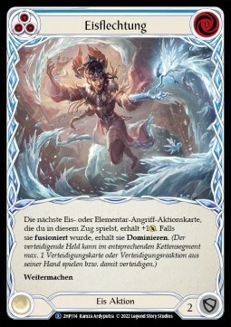 Weave Ice (Blue) Card Front