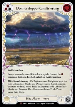 Channel Thunder Steppe Card Front