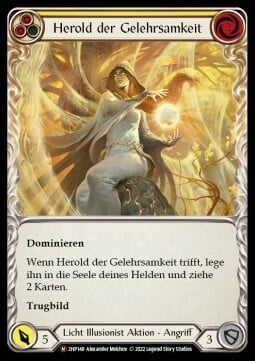Herald of Erudition Card Front