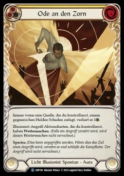Ode to Wrath Card Front