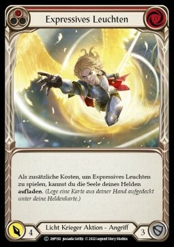 Express Lightning (Red) Card Front