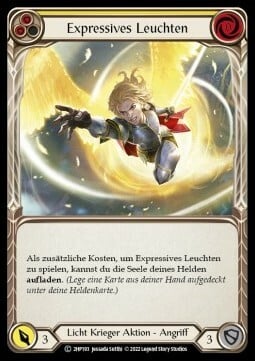 Express Lightning (Yellow) Card Front