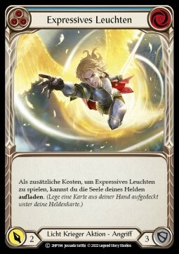 Express Lightning (Blue) Card Front